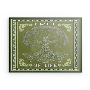 Metallwandbild „Lebensbaum“ – Keltische Symbolik & Harmonie