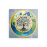 Metall-Wandbild „Lebensbaum“ – Global Harmony Decor
