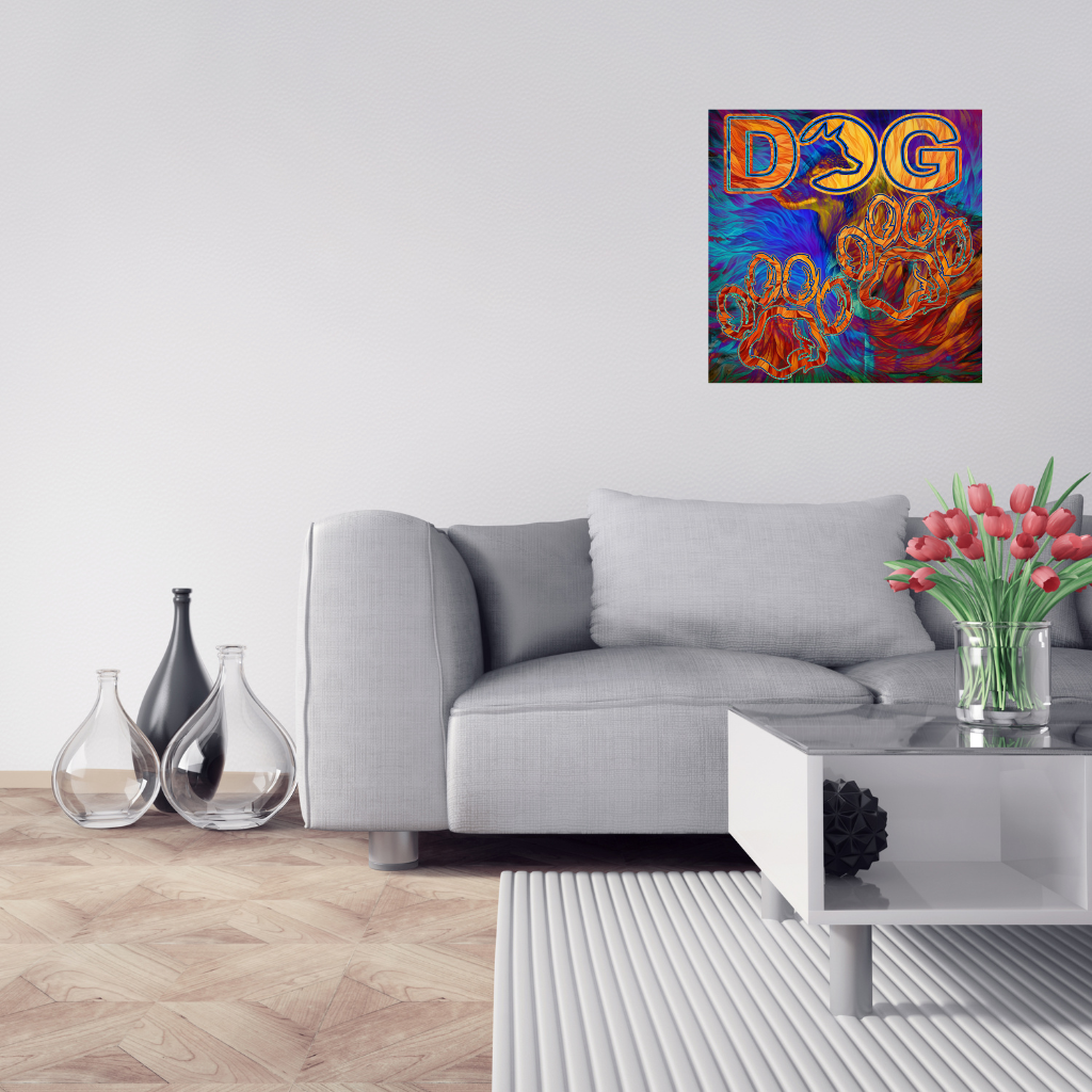 Pfoten-Wunder: Farbenfroher Hundegeist - Image 3