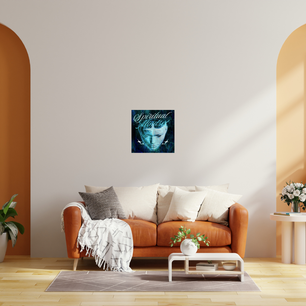 Spirituelles Mindset Aura Metallwandbild – Ätherisches Energiedekor - Image 2