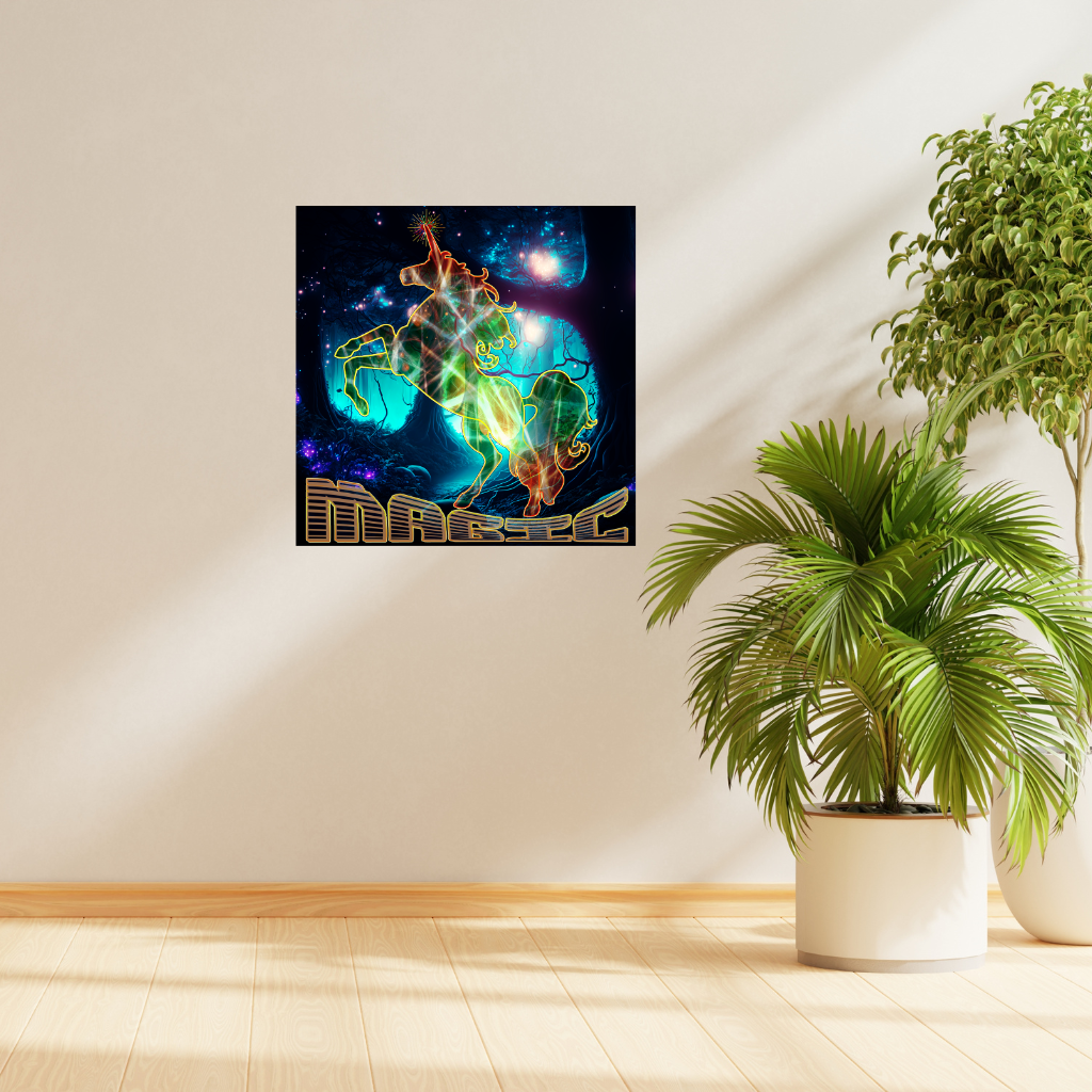 Lichtkrieger Metallwandbild – Mythischer Gladiator & Engelsflügel - Image 2