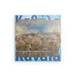 Kavala Castle & Harbour Greece Metallwandbild – Historisches Stadtbild