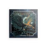 „ESCAPING MORTALITY“ Gothic Rabe Metallwandbild – Dark Fantasy & Freedom Design