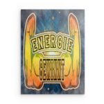 „Erfolg – ​​Lernen & Tun“ – Modernes deutsches Motivations-Wandbild aus Metall – Dekoration für Erfolg und harte Arbeit