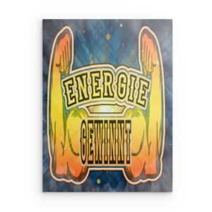 „Erfolg – ​​Lernen & Tun“ – Modernes deutsches Motivations-Wandbild aus Metall – Dekoration für Erfolg und harte Arbeit