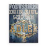 „Folge den Zeichen – Unendliche Liebe“ – Metallwandbild – Liebe & Führung