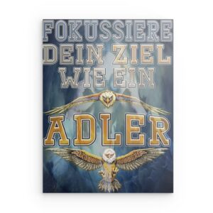 „Folge den Zeichen – Unendliche Liebe“ – Metallwandbild – Liebe & Führung