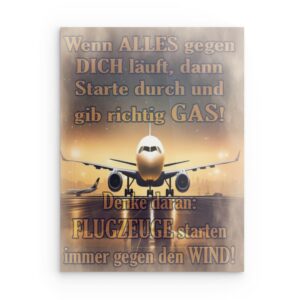 „Glaube an Deine Kraft“ – Traum-Kreation – Deutsches Metallwandbild – Manifestation & Glaube