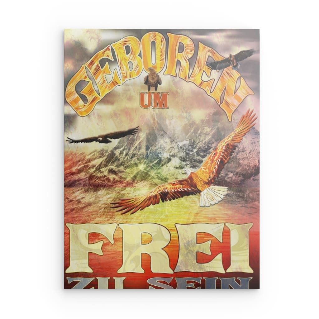 „Du Bist Grösser Als Du Denkst“ – Motivierende Metallwanddeko mit Giraffe – Selbstbewusstseinsdeko