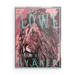 Metallwandbild mit motivierendem Zitat „Create Opportunity“