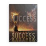 „Der Wolf tritt nicht auf“ – Markantes und unabhängiges Metallwandbild