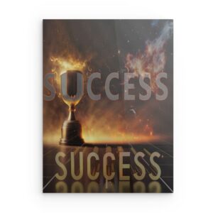 „Der Wolf tritt nicht auf“ – Markantes und unabhängiges Metallwandbild