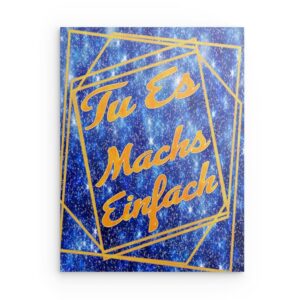 Metallwandbild „Hochflieger“ mit Engelsflügeln