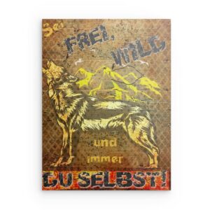 „Success Yacht“ – Metallwandbild für Wohlstand und Erfolg