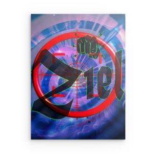 „Du bist der Einzige, der deine Größe begrenzen kann“ – Metallwandbild