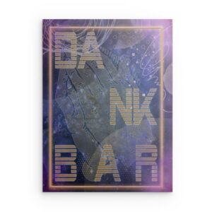 Abstraktes Metallbild „Dankbar“ (Dankbar) Betende Hände