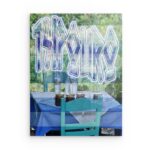 „TSIPOURO“ Metallwandbild im griechischen Graffiti-Stil – Urbaner Outdoor-Druck