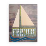 Cat-a-Maran: Schimmernde Anmut auf den Wellen