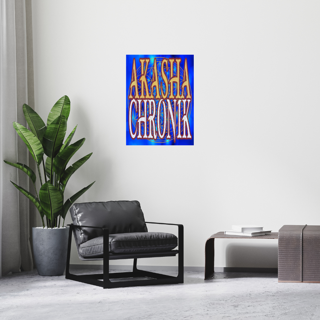 „Akasha Chronik“ (Akasha Chronik) Metallwandbild „Blume des Lebens“ - Image 3